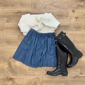 GAP Chambray Skirt
